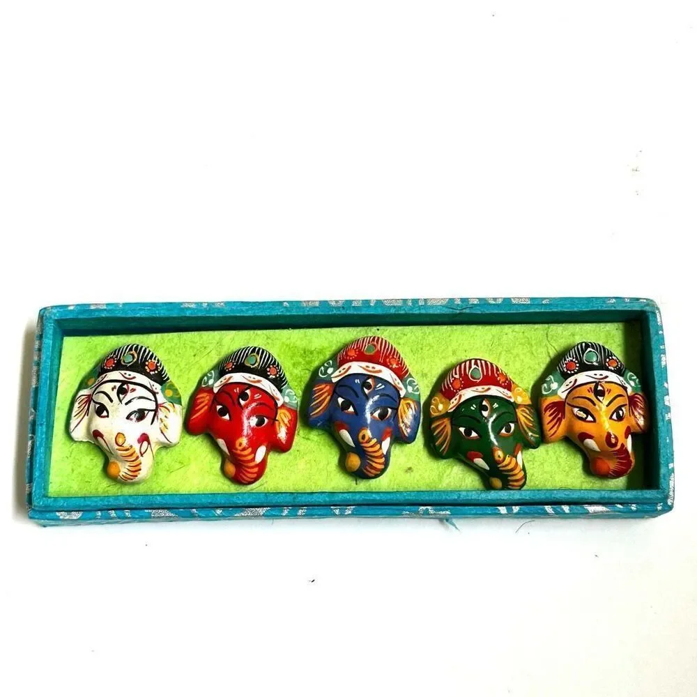 Ganesh elephant Magnet set of  5